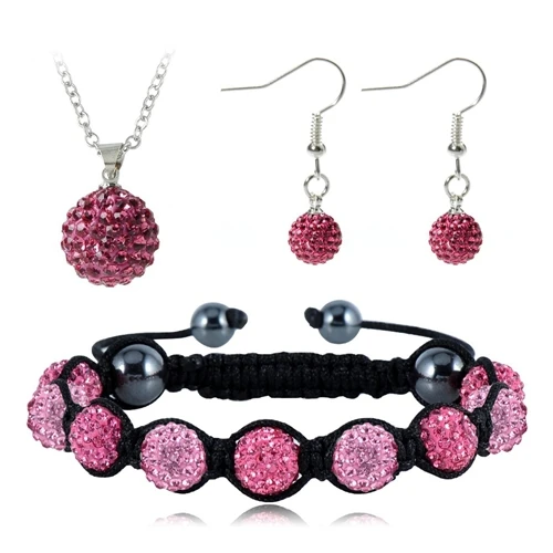 Новые модные минеральные вещества для волос комплект ювелирных изделий 10 мм