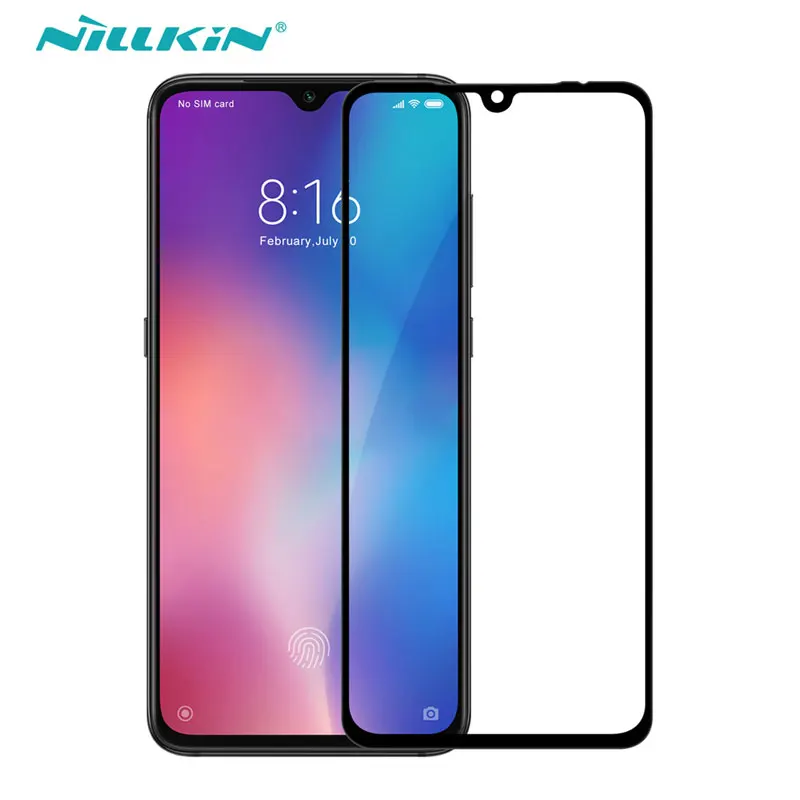 Для Xiaomi Mi 9 стекло Nillkin CP + 2.5D протектор экрана полный клей закаленное для Mi9 9T 10T Pro 11