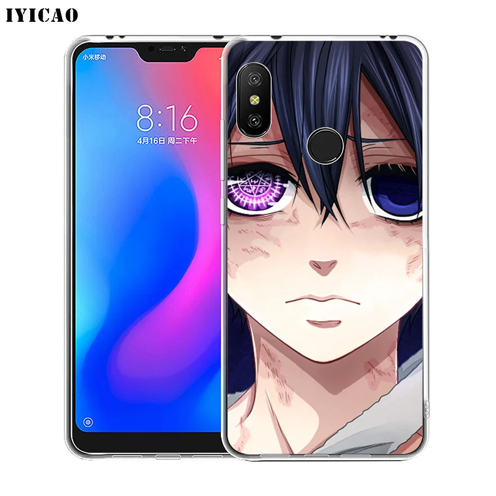 IYICAO Black Butler Soft Silicone Phone Case for Xiaomi Redmi 4A 5A 6A Note 7 6 5 Pro Plus 4X Prime Cover | Мобильные телефоны и