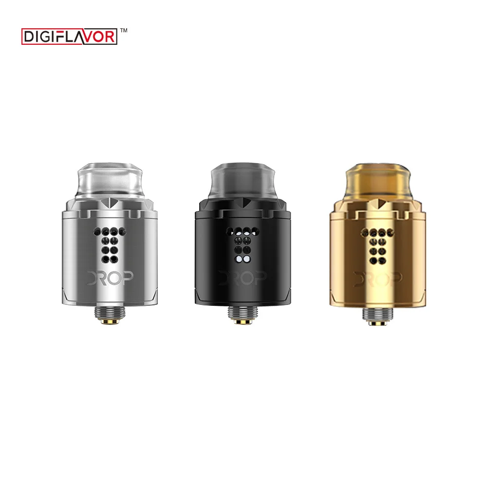 Оригинальный Digiflavor падение Solo RDA распылитель для электронной сигареты резервуар
