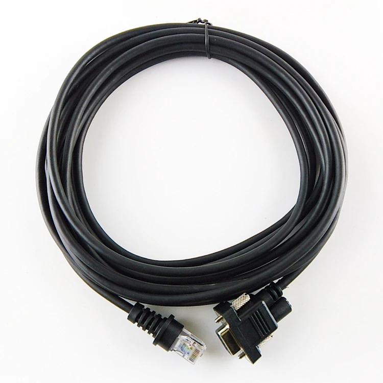 2 шт./лот сканер штрих кода RS232 кабель 5 м (17 футов) для Honeywell Metrologic MS7120/5145/1690/9450