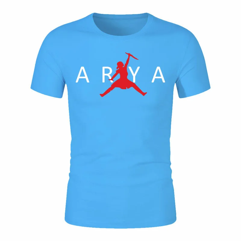 Футболка Игра престолов футболка с надписью Arya Stark Not Today летняя мужская крутая