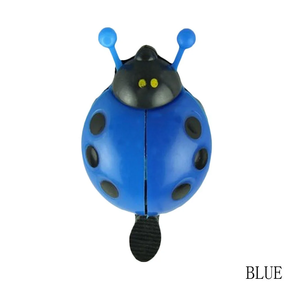 1000 шт./лот Hot! Милая Детская божья коровка звонок для велосипеда велосипедный