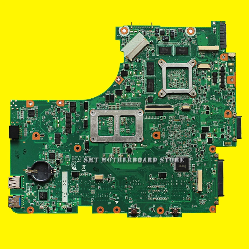 GT540M/1 Гб 4 * слота N53SV материнская плата GT540M REV: 2 для For Asus N53S N53SN N53SM ноутбука