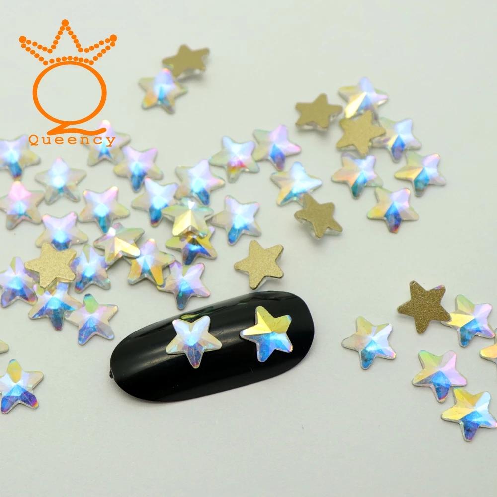 Различные Форма горячей фиксации плоская задняя часть украшенные стразами