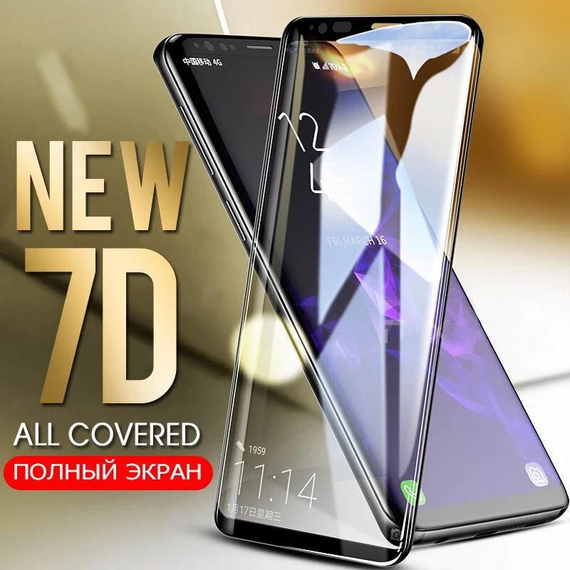 Защитное стекло для Samsung Galaxy S8 S9 Plus Note 8 9 S7 edge 9H|tempered glass screen protector|glass protectorscreen protector |