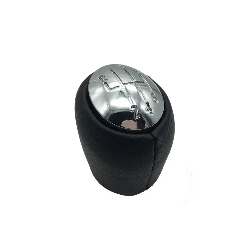 

Car Styling 6 Gear Car Shift Gear Knob With Genuine Leather Chrome Caps For Renault Laguna II 2 20012002 2003 2004 2005 20062007