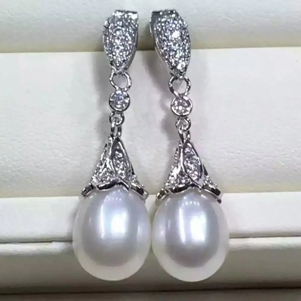 Женские серьги подвески из серебра 925 пробы с жемчугом|925 sterling|drop earringsearrings drops |