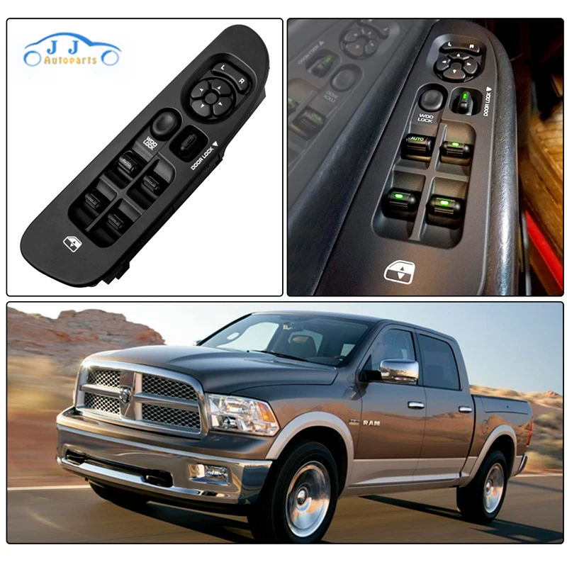 68171680AA новый для 2002-2010 Dodge Ram Электрический переключатель управления окном 56049805AB |