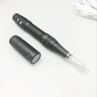 Черная профессиональная ручка для татуировки PMU, Беспроводная Машинка для перманентного макияжакартридж для игл