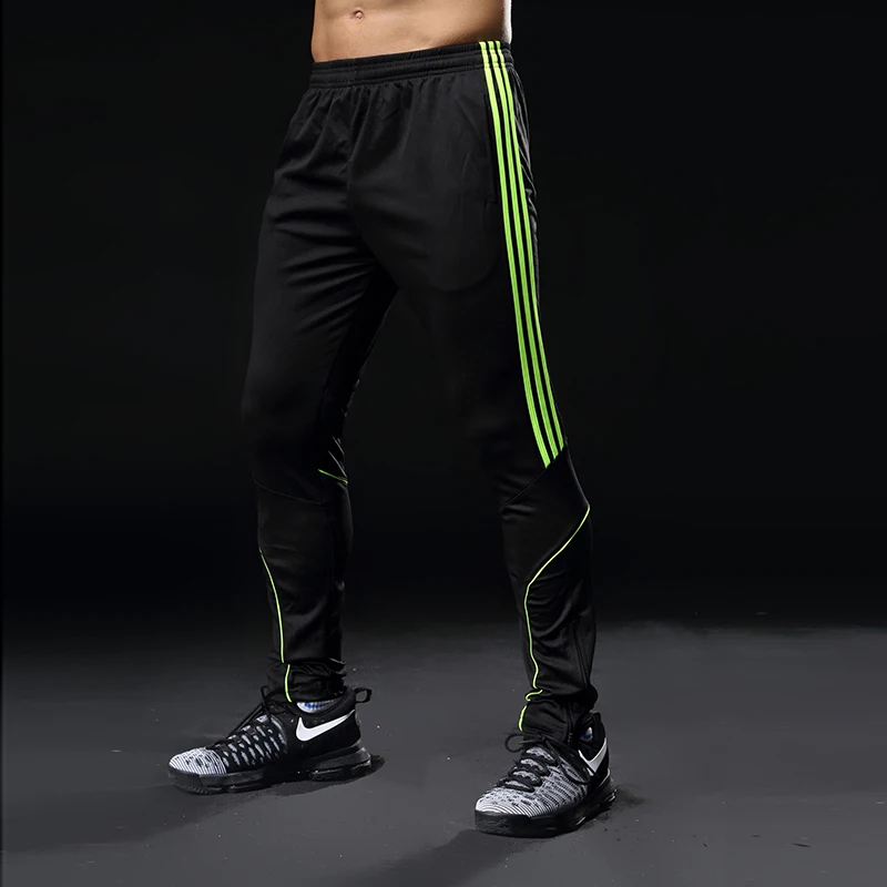 green pant Спортивные штаны для бега, Мужские штаны с карманами, спортивные штаны для футбола, тренировочные штаны, эластичные леггинсы для бега, штаны для спортзала, 319 - Цвет: green pant