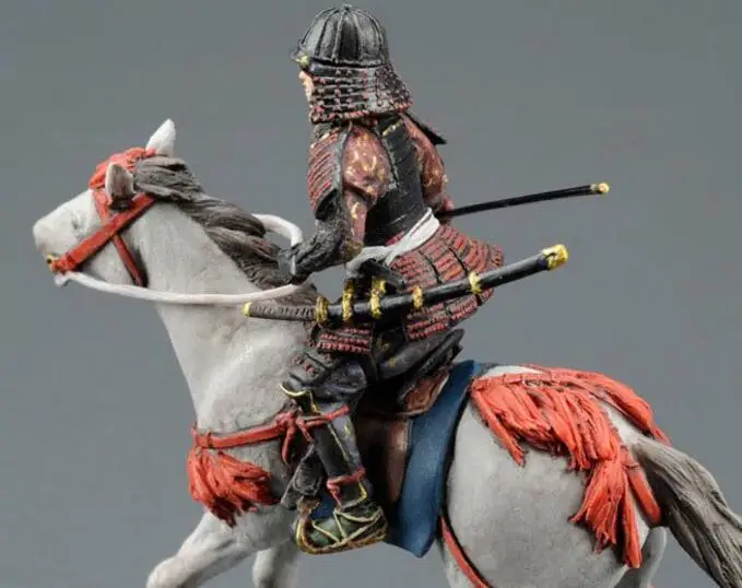 1/35 наборы из смолы Sengoku Женский воин с лошадью 1 Набор
