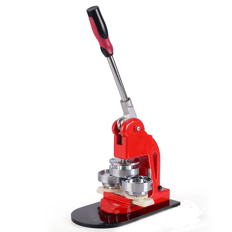 Жесть значок машины Кнопка pin maker кнопка делая машинное оборудование 58 мм жетон