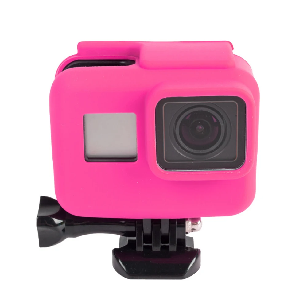 Go Pro аксессуары чехол для экшн камеры защитное кремниевое наружное покрытие +