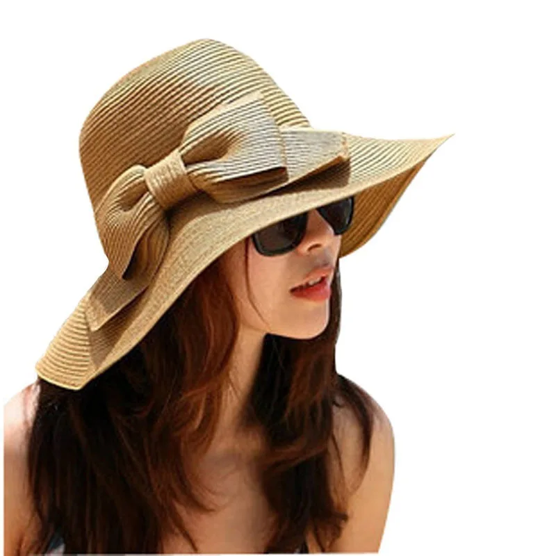 Sombrero mujer богемная модная женская Солнцезащитная шляпа летняя широкополая шляпа от солнца пляжная шляпа с широкими большими полями пляжная соломенная шляпа sapka