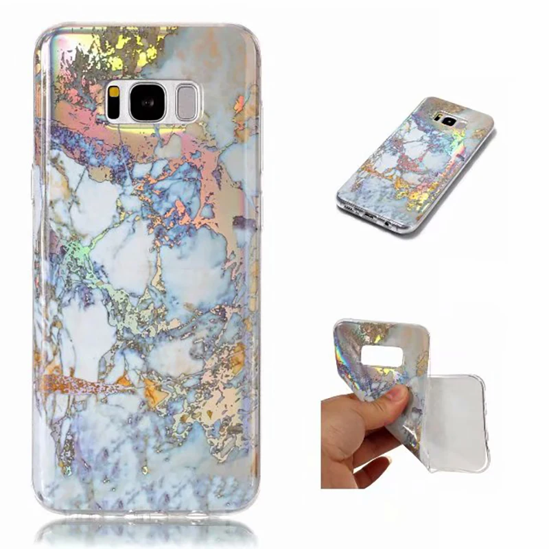 Colorful Marble Phone Case For Samsung Galaxy S8 J3 J5 J7 A3 A5 2017 S5 S6 S7 Edge S9 Plus Classic Cases Soft TPU Cover |
