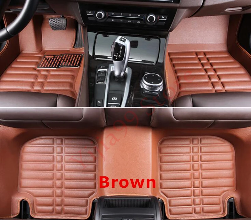 Черный 3D автомобильные коврики FloorLiner для Honda Civic 2006 2007 2008 2009 2010 2011 Авто Водонепроницаемый спереди и сзади ковер автомобильные коврики