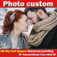 diy photo custom diamond painting picture of rhinestones diamond embroidery beadwork mosaic cross stitch 5d home decor