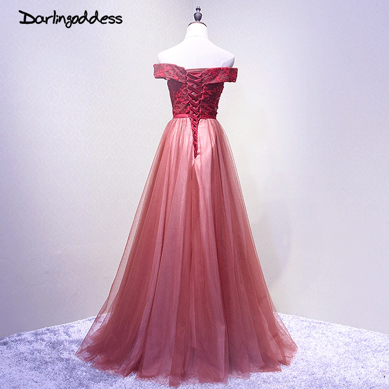 2017 вечернее платье с кружевной аппликацией платья длинным рукавом Robe De Soiree Longue