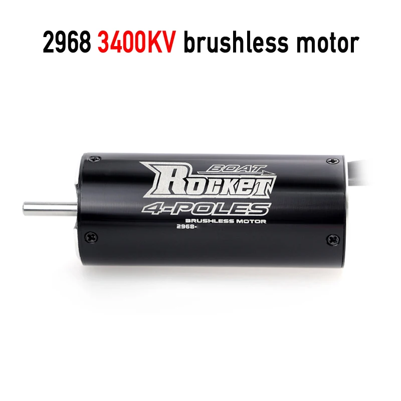 2968 3400KV SURPASSHOBBY Rocket 2968 3400KV 3800KV двигатель для Traxxas Blast Feilun FT011 FT012 600-800 мм RC лодка автомобиль - Цвет: 2968 3400KV