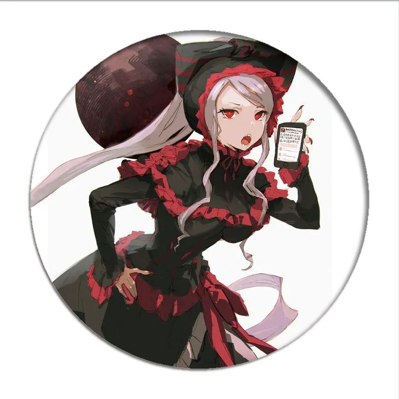 1 шт. Оверлорд значок косплея Ainz оочаровательная брошь булавки Albedo shalltear ссылка на
