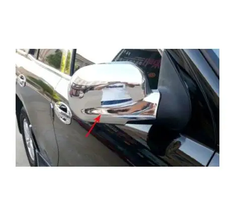Хромированное ABS зеркало заднего вида отделка/Украшение зеркала для Hyundai Santa Fe 2005