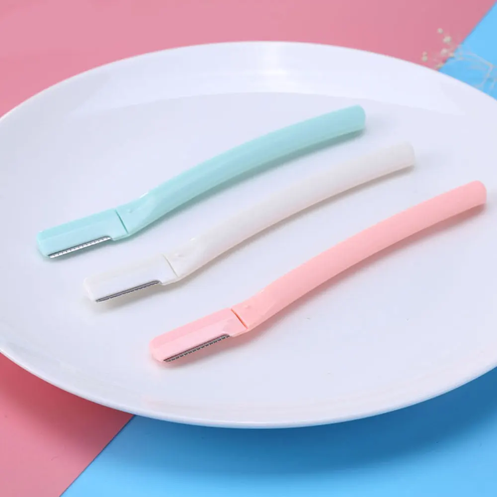 3 шт./компл. бритвы для бровей из нержавеющей стали формирования триммеры