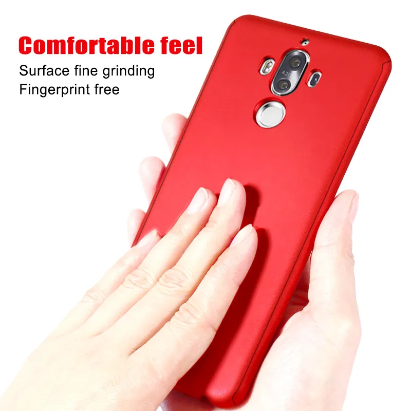 High Quality 360 Degree Full Cover Case For Huawei P20 Mate 20 Lite Pro Phone Cases With Glass | Мобильные телефоны и