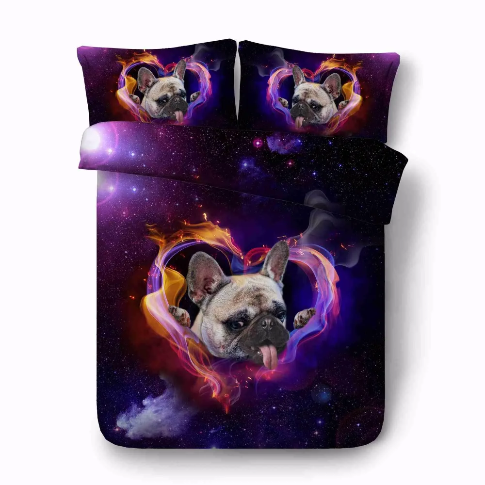 Free shipping 3d animal dinosaur tiger owl wolf lion bedding 1 duvet cover&amp2 pillow cases twin/full/queen/king/super king size | Дом и сад