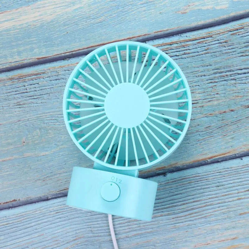 Мини вентилятор 2 скорости охлаждения Регулируемый двойной двигатель USB