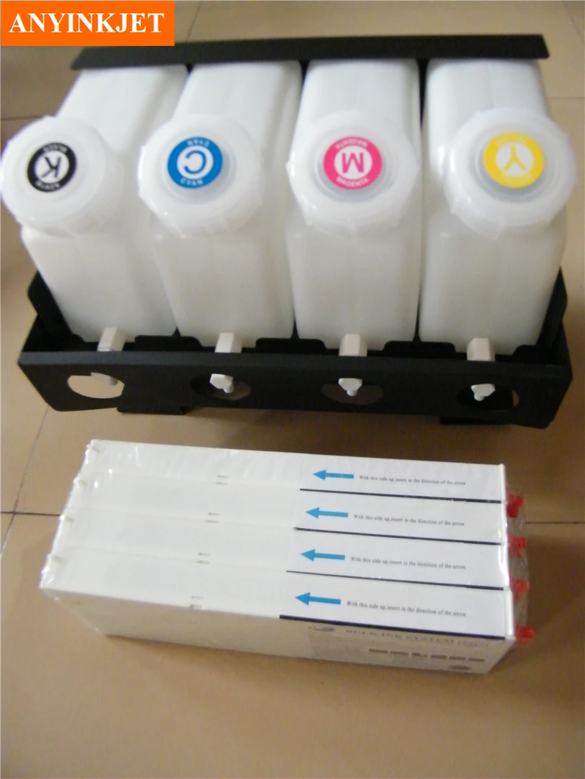 4color основная система с вертикальным картриджем inkbag для Mutoh RA640 Roland VS740 VS640 VS540 VS420