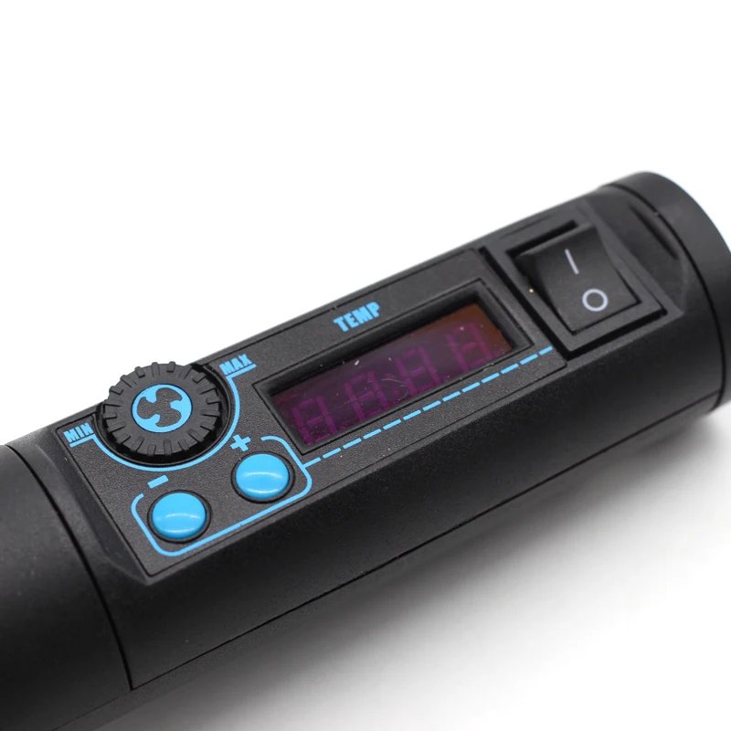 ЖК Регулируемая электронная Тепловая фена паяльная станция IC SMD BGA с наконечником