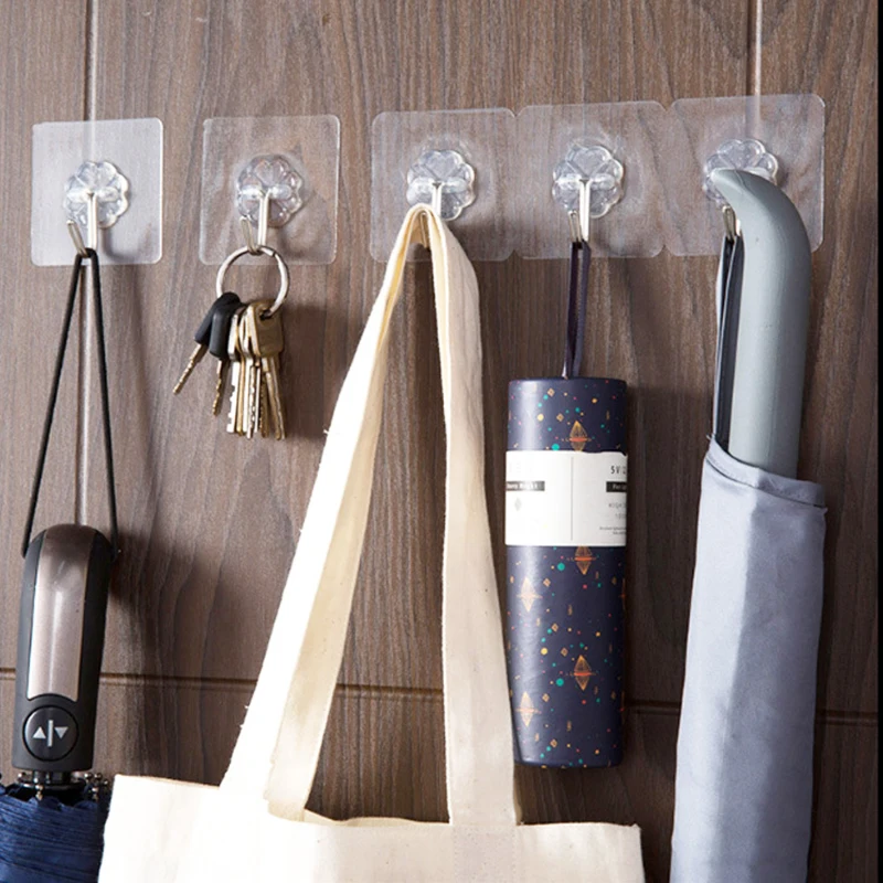 2 шт. присоски крюк сильный прозрачный присоска самоклеющиеся двери шкафа