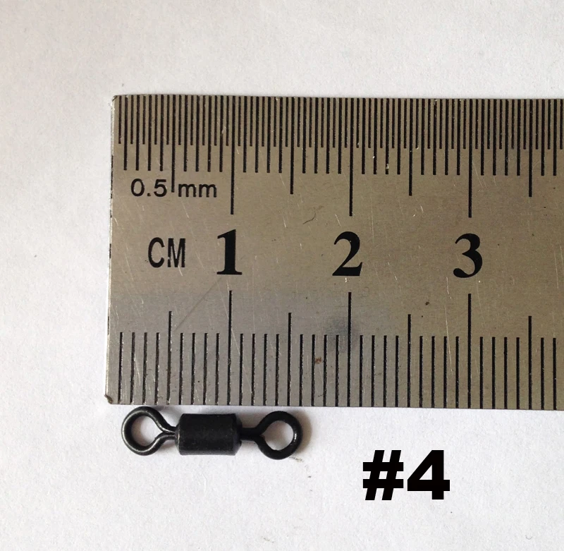 Длинный Поворотный Шарнир Wise Tackle матовый черный цвет размер 4 7 (размер