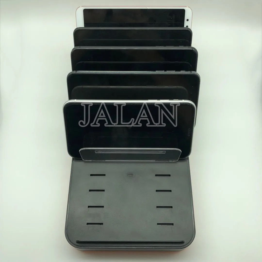 

JALAN 15 Ports Smart Multi USB Charging station for mobile phones/tablets fast charging Repair tool Storage shelf box