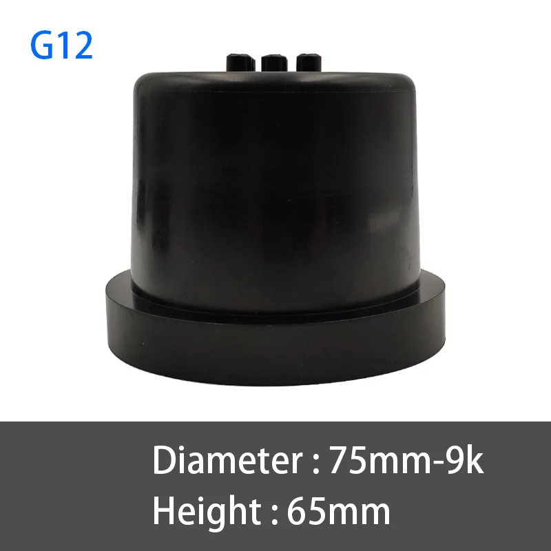 G12-75mm-9k 2 шт. светодиодный светильник HID головной светильник Пылезащитная крышка Автомобильная крышка резиновая крышка Пылезащитная Крышка для 75 мм 83 мм 90 мм фары автомобиля Стайлинг - Цвет: G12-75mm-9k