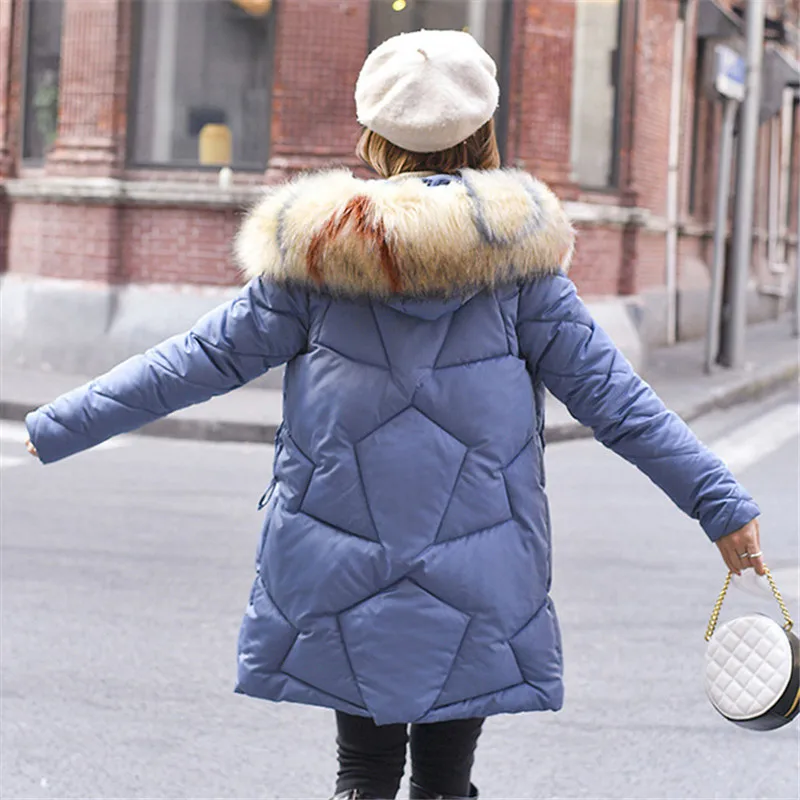 Пальто женское черное белое желтое плюс размер свободные парки с капюшоном