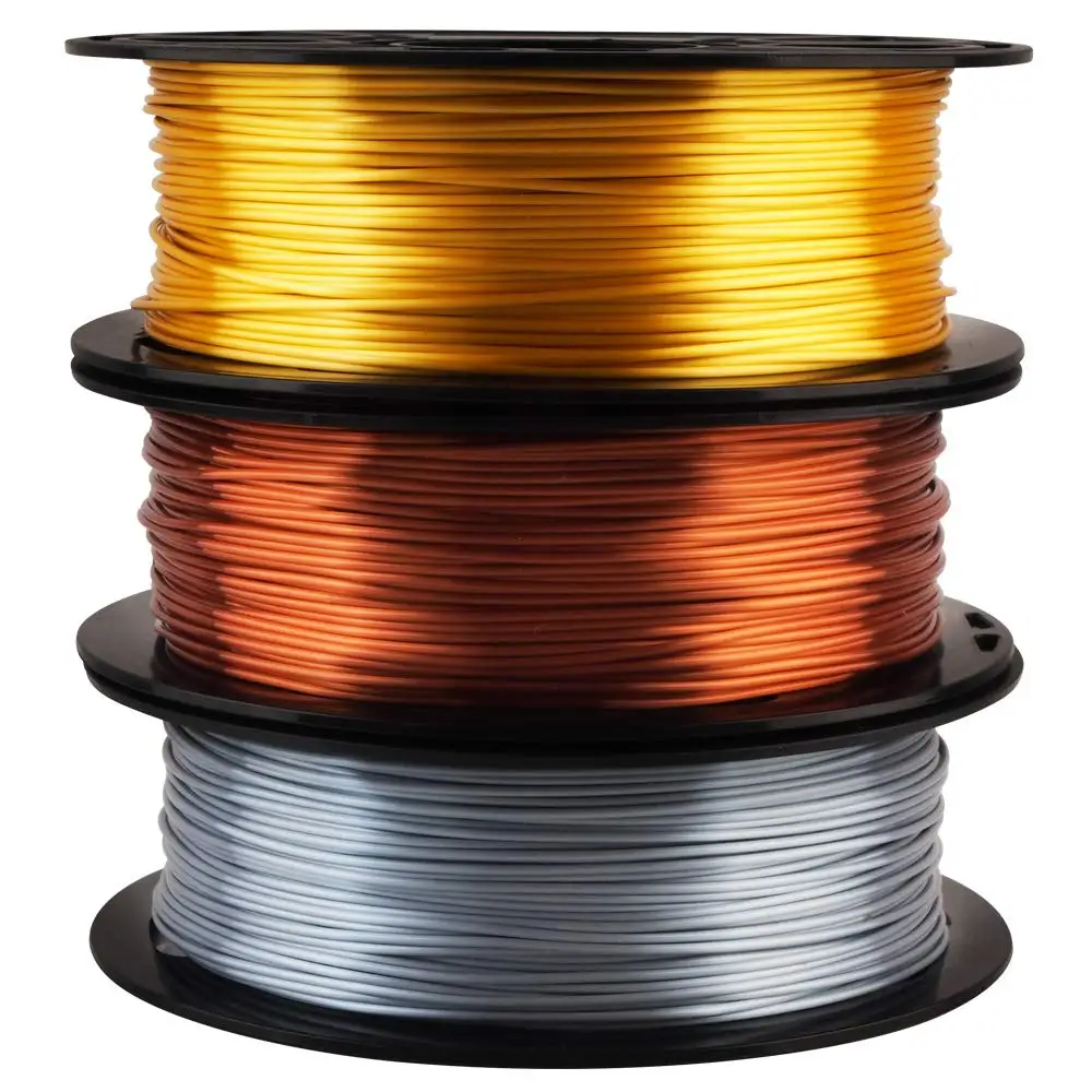 Silk Red 1.75mm Printing Filament 1KG PLA 3D Printer Plastic Material Best Seller Metal Silky Shiny For Print | Компьютеры и офис