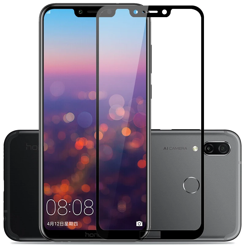 2 Packs For Huawei Honor Play Tempered Glass 9H 2.5D Explosion-proof Screen Protector Film | Мобильные телефоны и