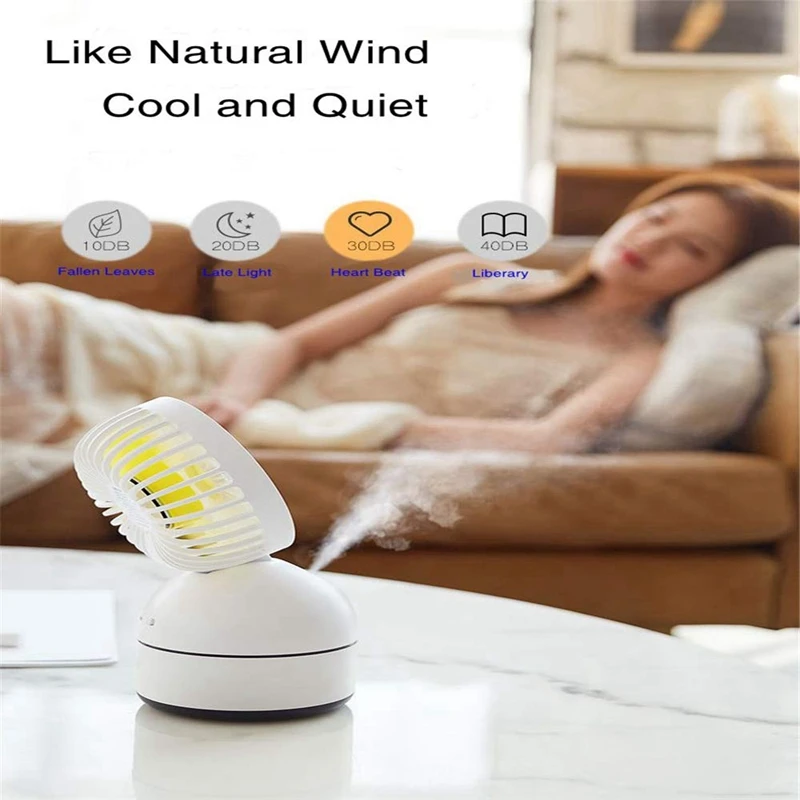 Usb спрей вентилятор портативный домашний офис Настольный увлажняющий наружный