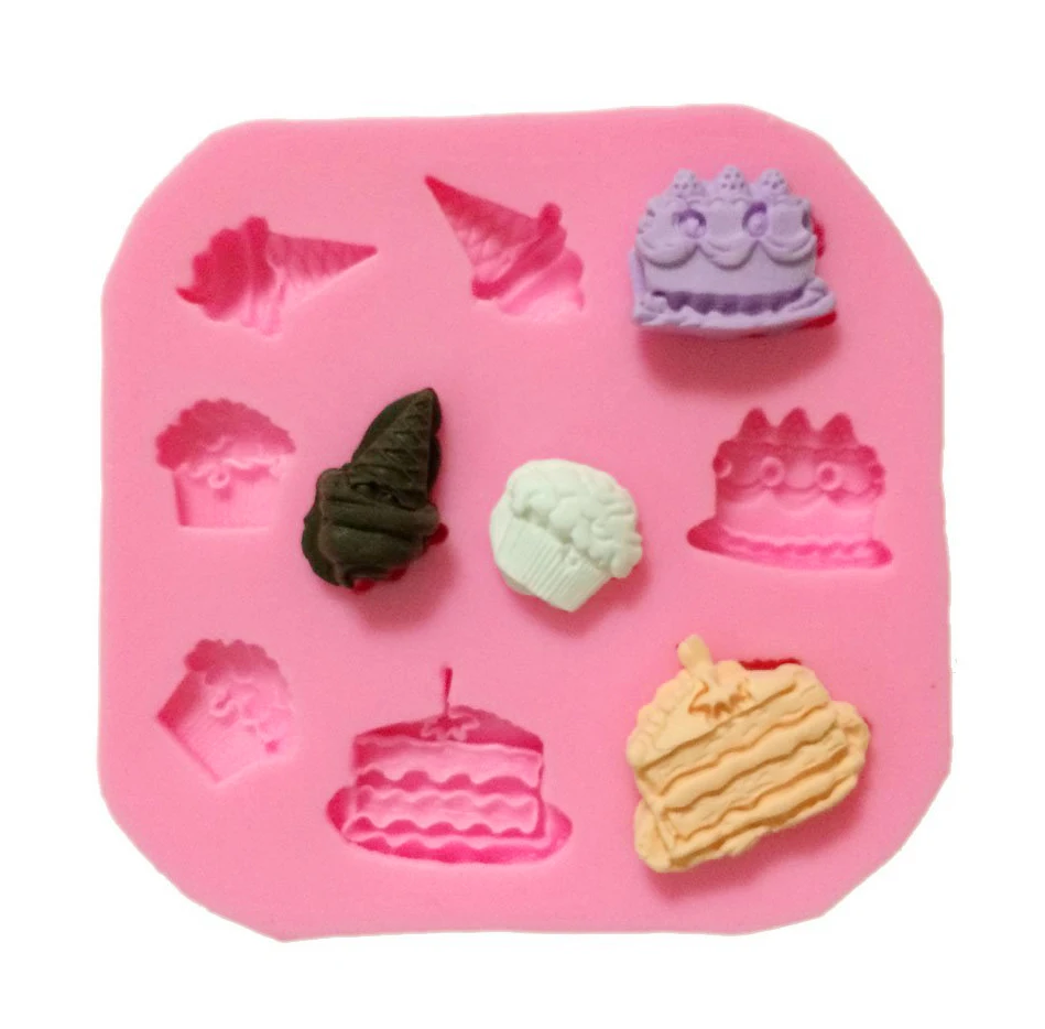 Бесплатная доставка 3D мороженое фотообои для рукоделия искусственное ремесло из