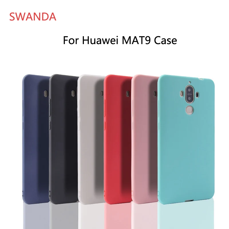 Чехол для мобильного телефона Huawei Mate9 матовый однотонный чехол ярких цветов