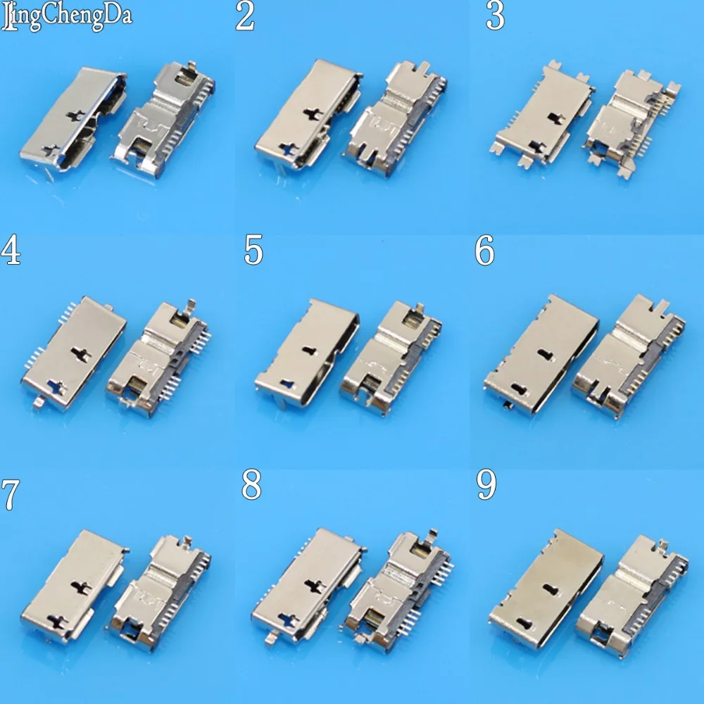JCD 9 модель Micro usb 3 0 коннектор для зарядного порта Тип B ремонта