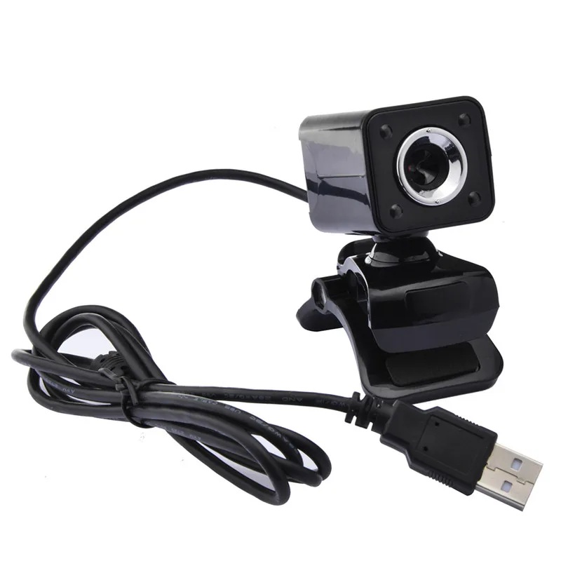 USB 2 0 веб камера Эра высокой четкости HD 12 м пиксель 4 Светодиодный свет