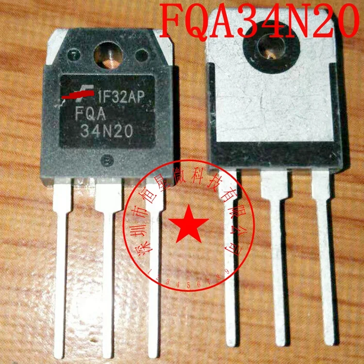 

FQA34N20 TO-3P канал FET импортная оригинальная