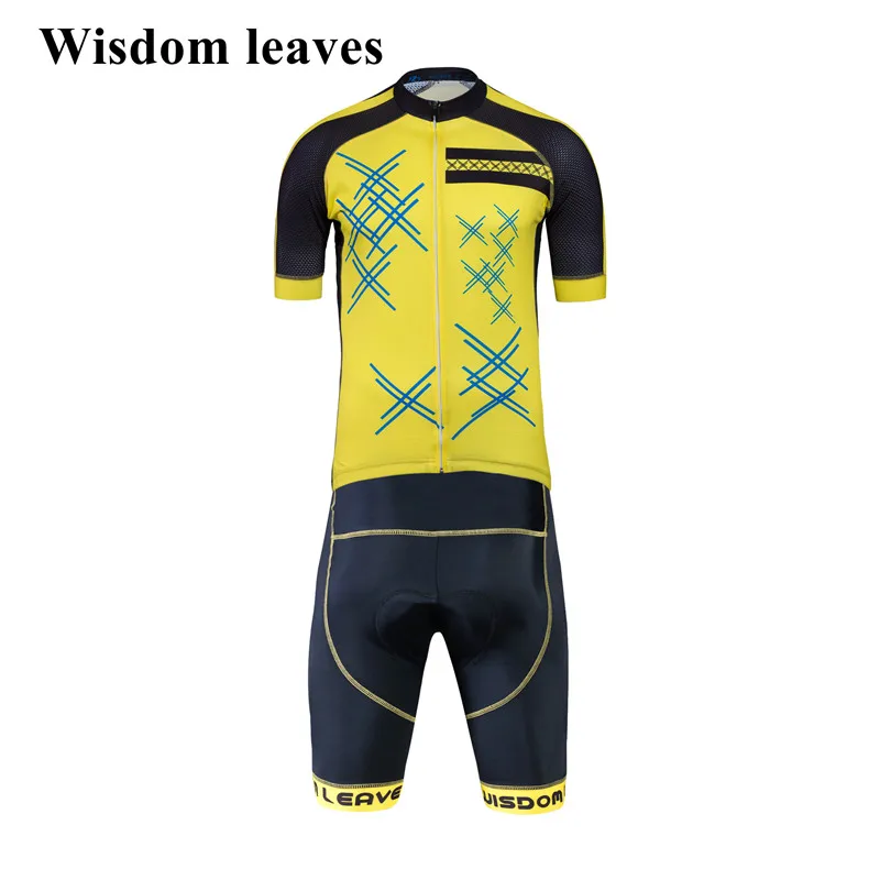 Wisdom leaves 2017 дизайнерский бренд pro team наборы велосипедной одежды велосипед
