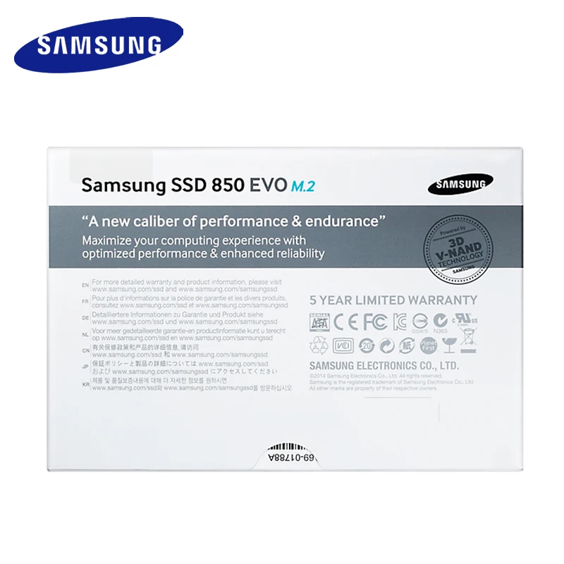 Samsung mSATA 850 EVO внутренний SSD 250 ГБ 500 1 т твердотельный накопитель HD Жесткий Высокое