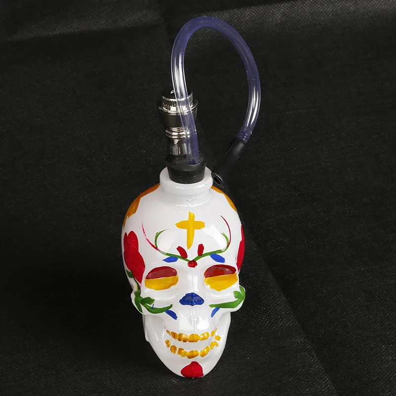 Новые стеклянные цветные черепа трубы зажигалки и аксессуары для курения
