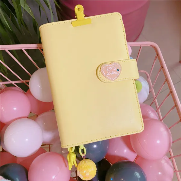 2019 INS Love Girls Planner Book Suit A6 спиральная записная книжка ручная книга поставка для