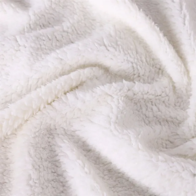 BlessLiving Dalmatian Throw Bed Blanket 3D Printed Dog Soft Sherpa Blanket Animal Plush Bedspread Black White mantas de cama 3